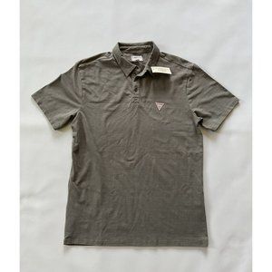 Guess Men’s Eli Washed Short Sleeves Polo Shirt Colored Size XS